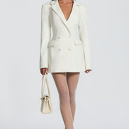 Renata - vestido blazer mini entallado