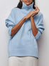 Solenne - jersey oversize de cuello alto