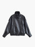 Daniela - chaqueta de cuero asimétrica